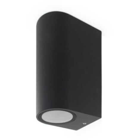 GSC 200200002  Bañador pared Intra 2 luces GU10 35W IP44 Antracita