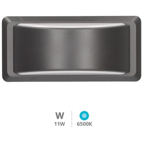 GSC 200205048  Aplique pared LED Anthe 12W 6500K IP65 Gris antracita