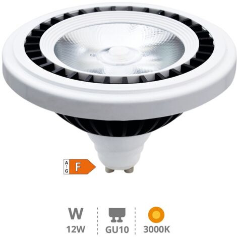 GSC 200646000 Bombilla de led COB 12W AR111 GU10 3000K