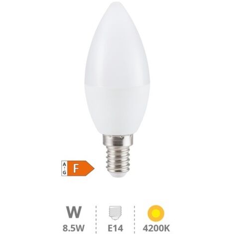 GSC 200695001  Bombilla de led vela 8W E14 4200K