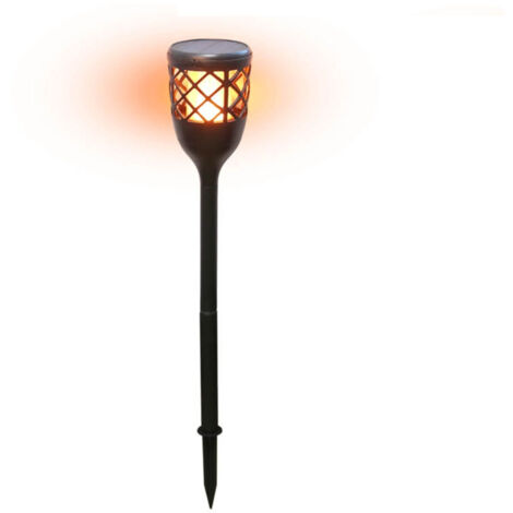 GSC 201210000  Estaca efecto fuego solar recargable/USB IP65