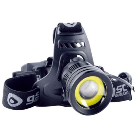 GSC 201805002  Linterna de cabeza LED COB recargable USB 800lm