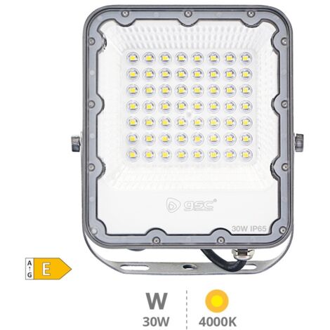 GSC 202600033  Proyector aluminio 30W 4000K IP65 Gris