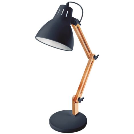 GSC 204200030  Flexo sobremesa Hamu E27 Negro