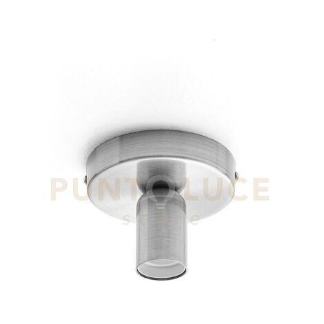 GSOP05- PLAFONIERA PIU ACCESSORI PORTALAMPADA ATTACCO E27 NICKEL