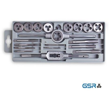GSR Gewindeschneidsortiment 13 tlg. M 3 - M 8 Spezialstahl