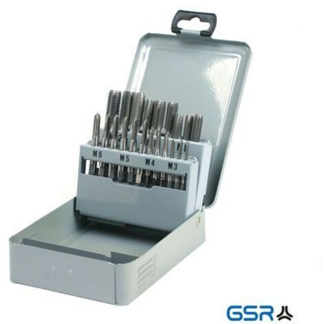 GSR Gewindeschneidsortiment 21tlg. HGB-Satz M3-M12 HSS