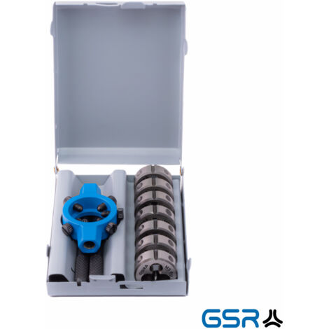 GSR Gewindeschneidsortiment 8tlg. SE+SEH Satz M3-M12 HSS