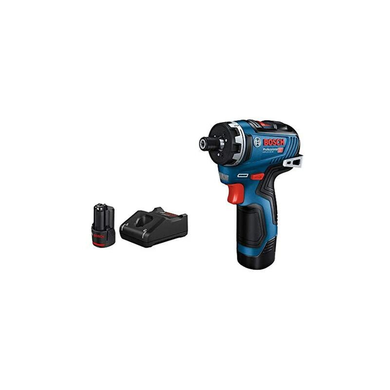 

Bosch Professional 12V System GSR 12V-35 HX - Atornillador a batería (35 Nm, Ø máx. tornillo 10 mm, 2 baterías x 3.0 Ah, en L-BOXX)