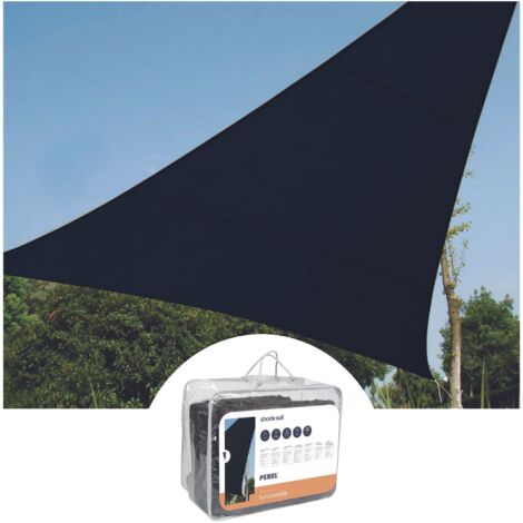 GSS3360PEC Sonnensegel Perel Segel Triangle Triangle Charcoal