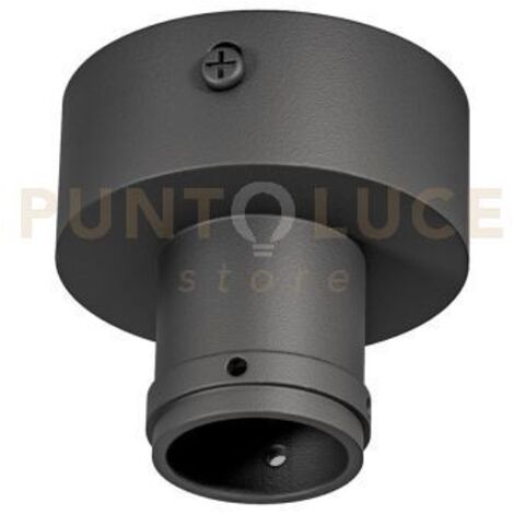 GSTKP2- KIT INSTALLAZIONE A PLAFONE DEL TUBO "GST200C/GST201C/GST202C" COLORE NERO H.5,7CM