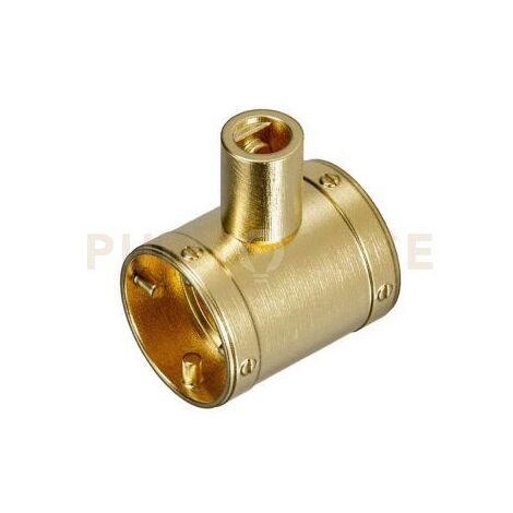 GSTKS6- KIT INSTALLAZIONE A SOSPENSIONE CIRCOLARE DEL TUBO "GST200C/GST201C/GST202C" COLORE ORO H.4,5CM