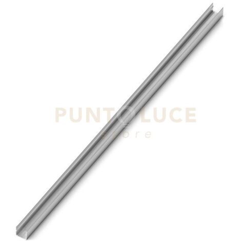 GSTP200- PROFIO PER STRISCE "GST210C o GST210N"LED LINEARI SEZIONABILE IN ALLUMINIO GRIGIO