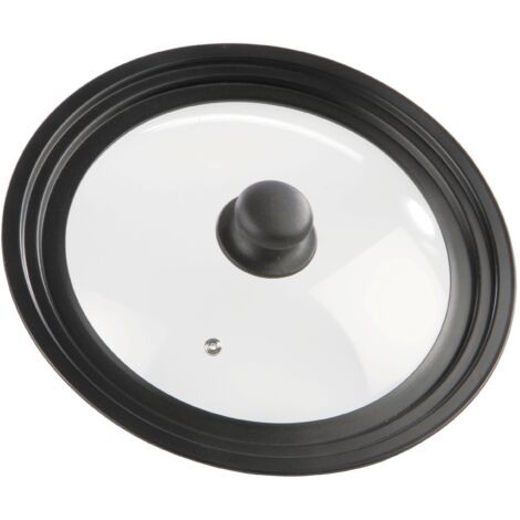 GSW 411400 - Coperchio universale, adatto a pentole e padelle con Ø 24-26-28 cm, Alluminio/Vetro