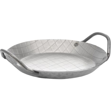 GSW 859035 - Padella in ferro fuso, da portata, con 2 manici, 20 cm