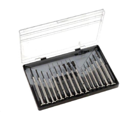 GT - 16 tournevis de precision Allen cruciforme douille six pans et plat