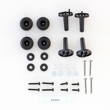 GT Line-KIN.0248-Juego de 4 pies para modelo NEW MEGA WHEELS