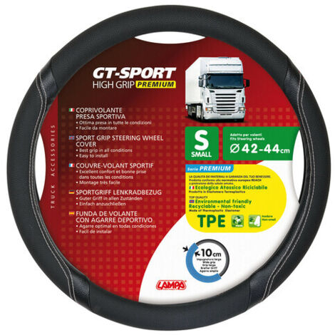 Gt-Sport, Coprivolante In Skeentex - S - D.42/44 Cm - Nero/Argento