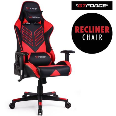 GTFORCE PRO ST LEATHER RACING SPORTS OFFICE CHAIR - different colors