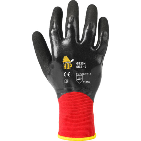 G.TO NYLON/NITR.SABB.18G NERO RICOP