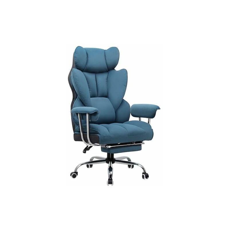 Comhoma - gtplayer Chaise Gaming, Fauteuil Gaming, Chaise de Bureau Ergonomique, Siège de Bureau Réglable, Hauteur d'assise réglable, avec
