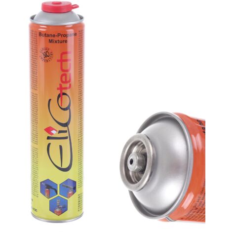 GTU02 Propangas 600ml 60600 ELICOTECH Gewinde 7/16"