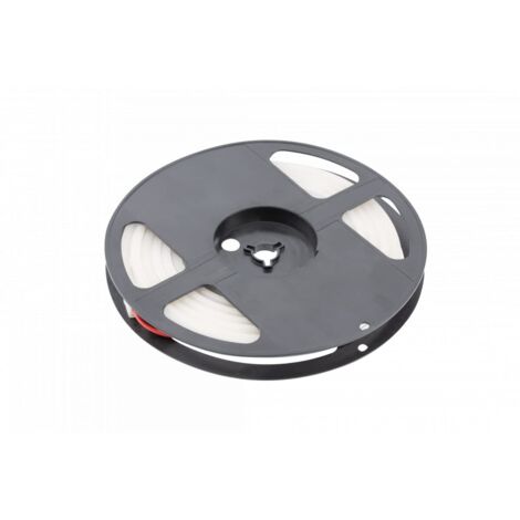 GTV LED Neon Flex, 12 V, bianco neutro 4000 K, impermeabile, IP65, 40 W, 6 mm, 5 m, tappi terminali, clip, per esterni e interni, accorciabili, strisce LED autoadesive