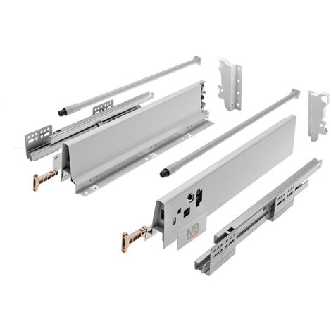 GTV PB-D-KPL500B Cassetto, Grigio, L=500mm H=146 mm