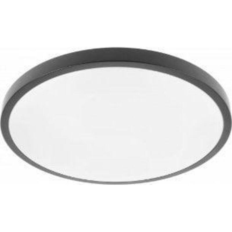 Gtv Plafón ATOL LED Negro 32W 400mm 4000K