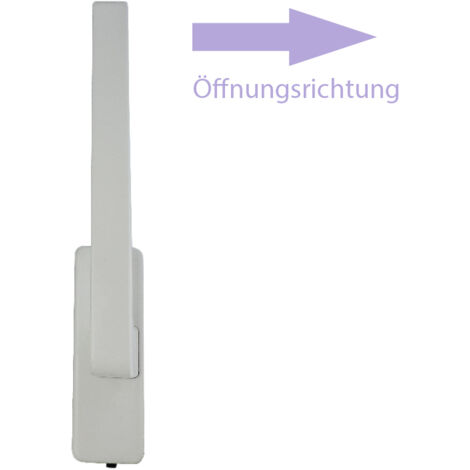 GU 966 Drehgriff Dirigent mit Aussperrsicherung K-12920-00-L-7 links weiss 34225