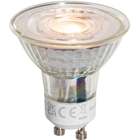 LUEDD GU10 50mm LED-Glühbirnen Klar 3W 250 lm 2200K