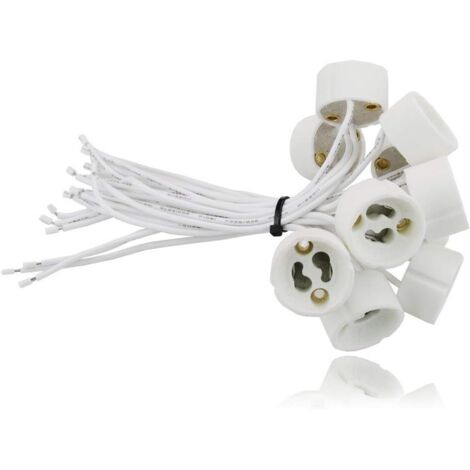 GU10 socket for LED and halogen, 20 pieces [Energy Class A]