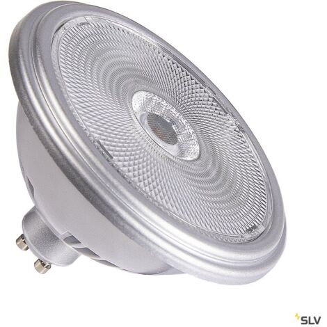 GU10 Source LED QPAR111 argent 125W 2700K variable - SLV - 1005277