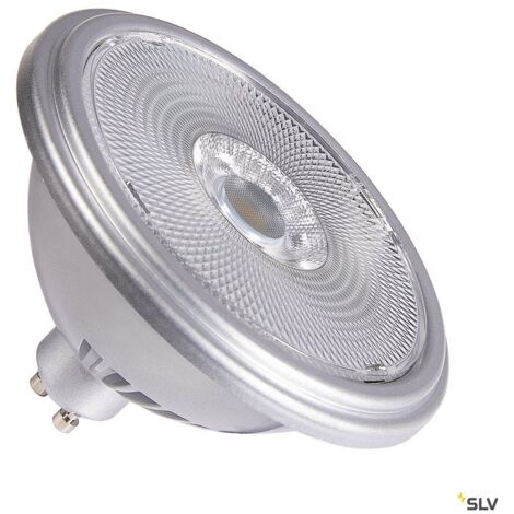 GU10 Source LED QPAR111 argent 125W 4000K variable - SLV - 1005282