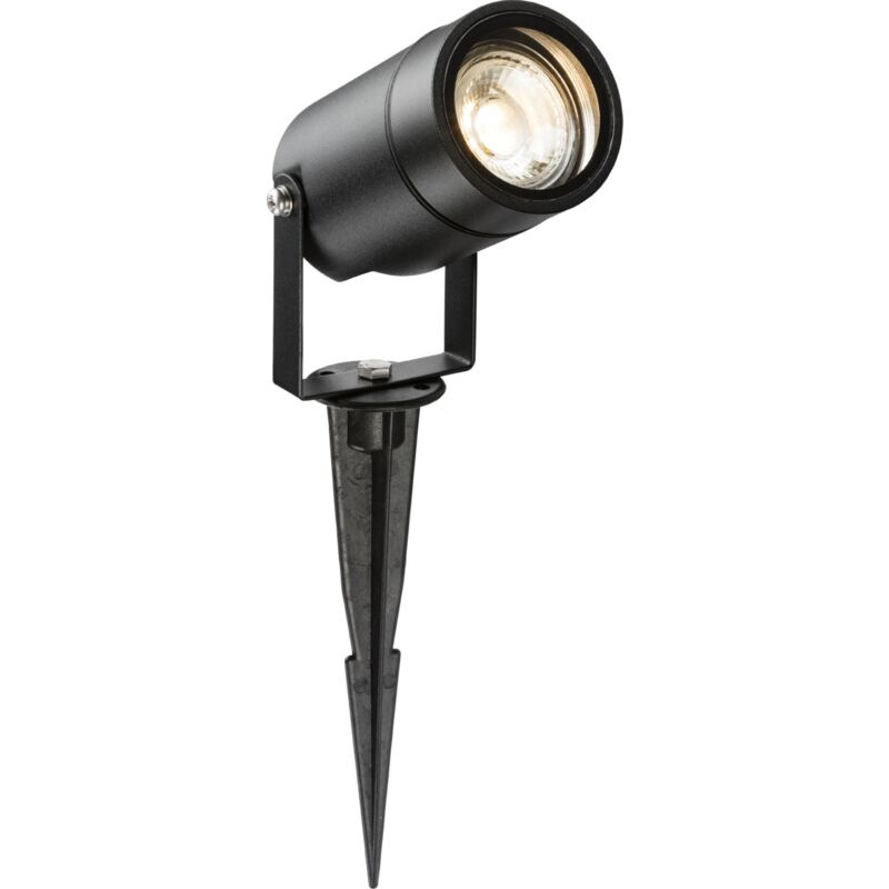 GU10 Spike Light Black 230V IP65 35W