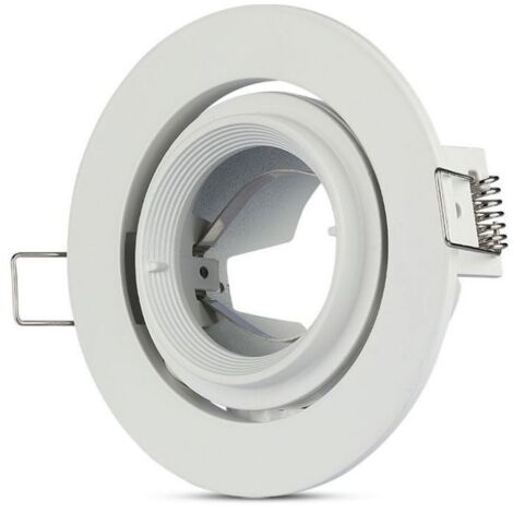GU10 ZOOM FITTING BIANCO