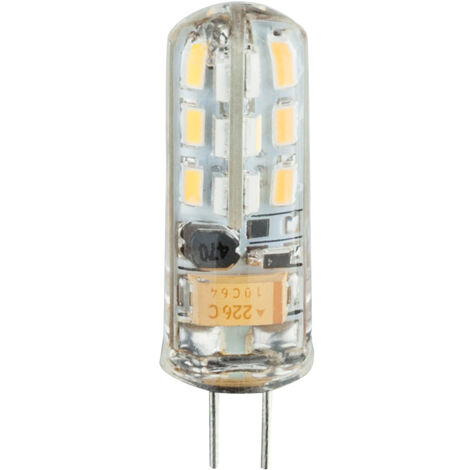 GU4 LED - 1,5 Watt, 140 Lumen, 12 Volt, 3000 Kelvin warmweiß - nicht dimmbar