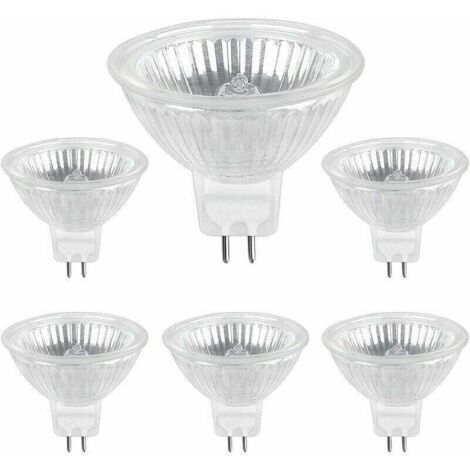 GU5.3 35W 12V Halogenlampe, MR16 Halogen-Spotlampe, 6er-Pack
