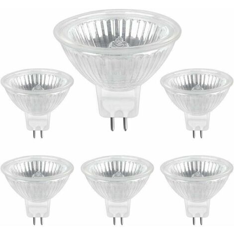 GU5.3 35W 12V Halogenlampe, MR16 Halogen-Spotlampe, 6er-Pack