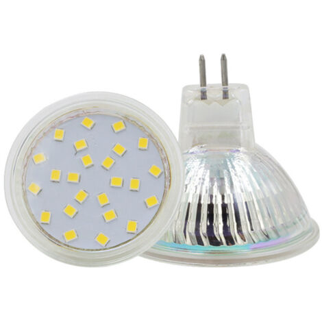 GU5.3 MR16 4W LED-Lampe, AC/DC 12V 430LM LED-Strahler, 3000K Neutralweiß-Reflektorlampe, 120° Abstrahlwinkel LED-Deckenleuchte