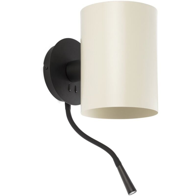

GUADALUPE Aplique con lector negro/beige - NEGRO