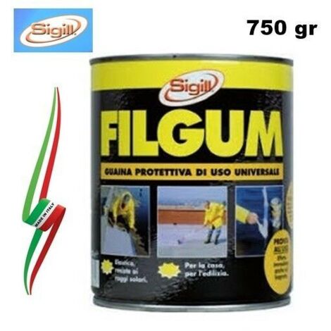 GUAINA A SPATOLA/PENNELLO FILGUM 750 GR IMPERMEABILIZZANTE TERRAZZI - SIGILL