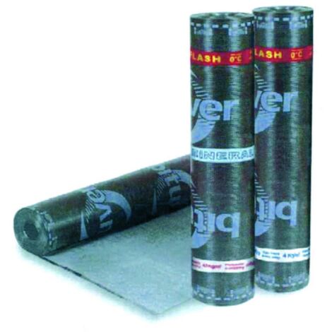 Guaina bituver velo di vetro - peso 3 kg/mq  (bituver x-5) - 10 mt