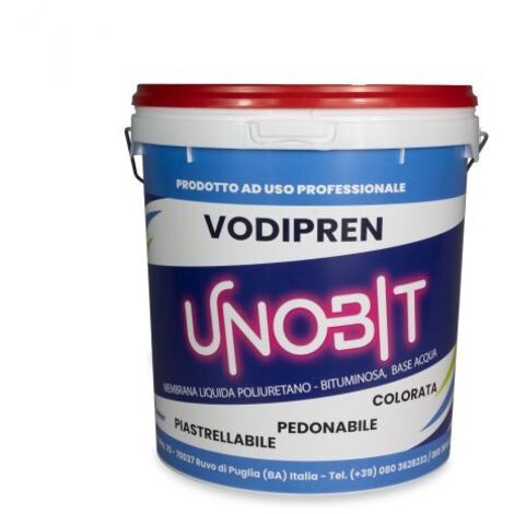 GUAINA LIQUIDA BITUMINOSA VODIPREN UNOBIT  2,5 KG
