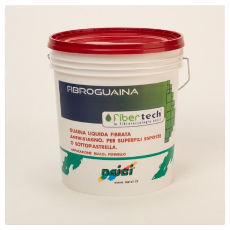 Guaina liquida fibroguaina rosso naici 5 kg monocomponente
