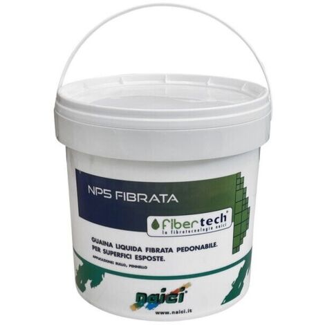 GUAINA LIQUIDA FIBRORINFORZATA DA KG. 20 IMPERMEABILIZZANTE NAICI