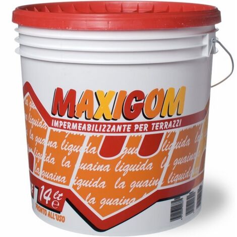 GUAINA LIQUIDA MAXIGOM 13LT GRIGIO PEDONABILE V