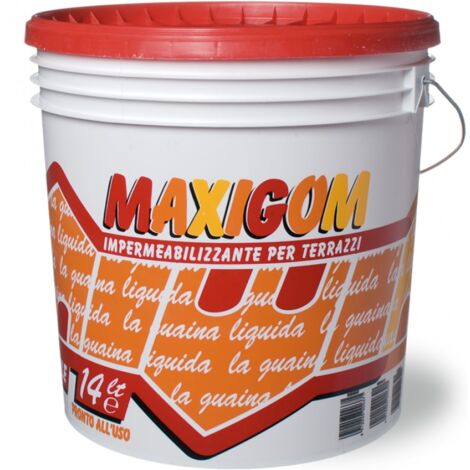 GUAINA LIQUIDA MAXIGOM 750ML BIANCO PEDONABILE