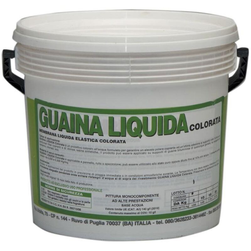 Guaina Liquida Resinosa Grigia Kg.20 Pz 1,0