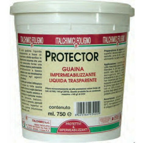 Guaina liquida calpestabile trasparente
